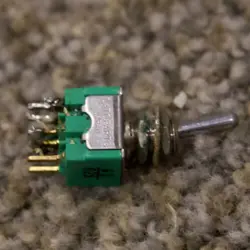 VINTAGE 1981 GIBSON SONEX 180 CUSTOM / GGC 700 ORIGINAL COIL SPLIT SWITCH
