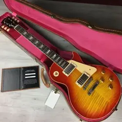 GIBSON CUSTOM SHOP PSL 1959 LES PAUL STANDARD REISSUE WASHED CHERRY VOS NH