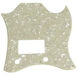 CUSTOM FOR GIBSON SG STANDARD SINGLE HUMBUCKER GUITAR PICKGUARD,CREAM PEARL