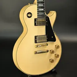 GIBSON CUSTOM SHOP JAPAN LIMITED 1974 LES PAUL CUSTOM VOS AGED CLASSIC WHITE 202