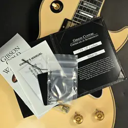 GIBSON CUSTOM SHOP JAPAN LIMITED 1974 LES PAUL VOS AGED CLASSIC WHITE SAFE DELIV