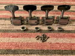 VINTAGE 60'S KALAMAZOO KB-1 BASS GUITAR TUNERS TUNING PEGS GIBSON