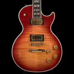 PRE OWNED 2005 GIBSON LES PAUL SUPREME HERITAGE CHERRY SUNBURST WITH OHSC