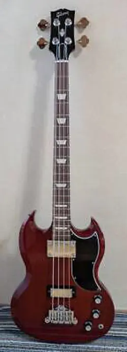 GIBSON SG STANDARD BASS HERITAGE CHERRY USED