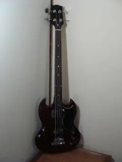 JUNK ITEM BROKEN NECK GIBSON SG BASS ELECTRIC