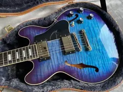 GIBSON ES-339 FIGURED BLUEBERRY BURST ELECTRIC GUITAR