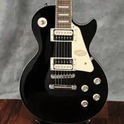EPIPHONE BY GIBSON ELECTRIC BASS GUITAREPIPHONE LES PAUL CLASSIC EBONY SN