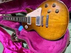 ELECTRIC GUITAR GIBSON LES PAUL CLASSIC 57 HONEY BURST 1992 WITH HC