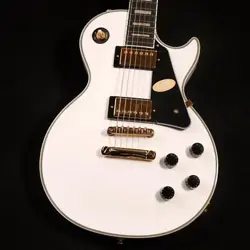 EPIPHONE INSPIRED BY GIBSON LES PAUL CUSTOM ALPINE WHITE S N:24071529358