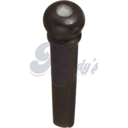 HOSCO EBONY BRIDGE PINS (6-PACK) - FITS GIBSON®