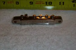 1 GIBSON ABR-1 ELECTRIC GUITAR BRIDGE – NO RETAINER CLIP MODEL - ITEM IZ