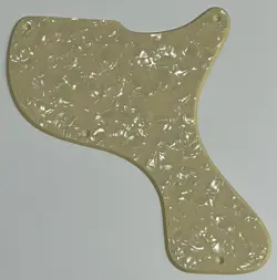 FOR FIT GIBSON LES PAUL JUNIOR 1958 STYLE GUITAR PICKGUARD 1 PLY CREAM PEARL