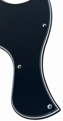 GUITAR 3-PLY-BLACK