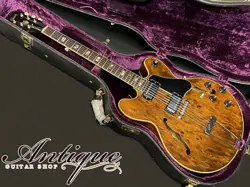 GIBSON ES-150D 1973 WALNUT W STICKERED NUMBERED PAF VIRGIN SOLDER&FULL-ORIGINAL