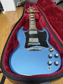 GIBSON SG STANDARD PELHAM BLUE ELECTRIC GUITAR - USED, EXCELLENT CONDITION