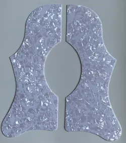 SELF ADHENSIVE PICKGUARD WHITE PEARL FOR GIBSON J45&J50 STYLE  ACOUSTIC GUITAR