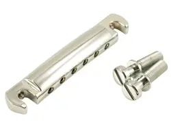KLUSON LIGHTWEIGHT ALUMINUM WRAPAROUND STOP BAR FITS GIBSON USA CHROME KWRAPAL-C