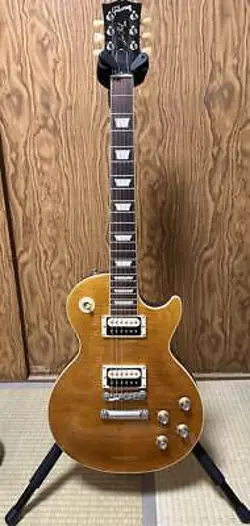 GIBSON SLASH APPETITE AMBER ELECTRIC GUITAR WITH HARD CASE - USED