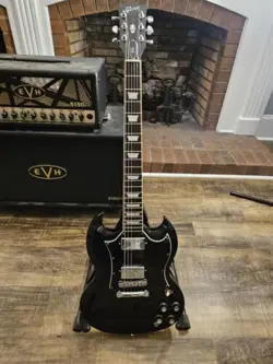 GIBSON SG STANDARD ELECTRIC GUITAR EBONY