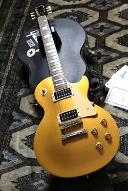 GIBSON LES PAUL CLASSIC BULLION GOLD SPL 2006 NO.DG951