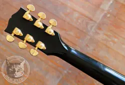 GIBSON LES PAUL STANDARD DC PLUS TRANS BLACK NO.DG969