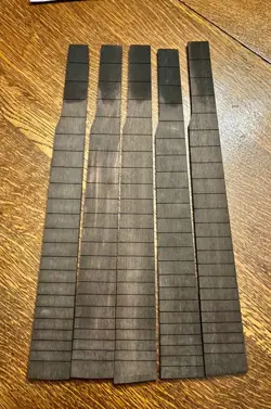 FINGERBOARDS SLOTTED