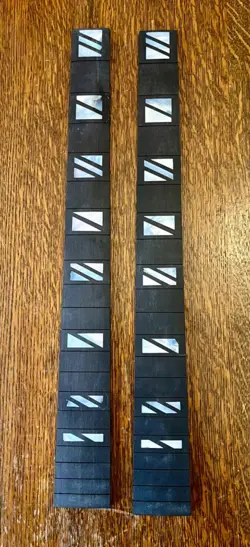 GIBSON JOHNNY SMITH GUITAR NOS EBONY FINGERBOARDS, VINTAGE, LUTHIER, REPAIR