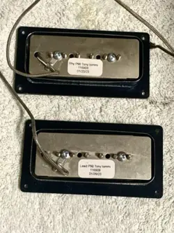 GIBSON TONY LOMMI P90 PICKUP SET 7.0 AND 3.0 READOUTS 2023 - CHROME