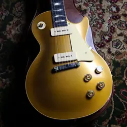 GIBSON CUSTOM SHOP 1954 LES PAUL GOLDTOP VOS DOUBLE GOLD SN:44521 3.75KG