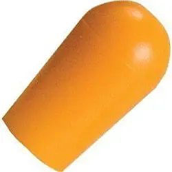 SWITCHCRAFT SWITCH TIP WORKS WITH GIBSON PICKUP SELECTORS, AMBER (1 PACK)