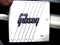 VINTAGE GIBSON GUITAR STRING 1A10 NEW/OLD STOCK