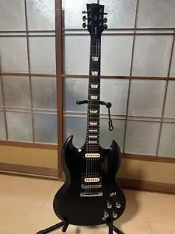GIBSON SG FUTURE ELECTRIC GUITAR - USED WITH SOFT CASE, SIGNS OF WEAR