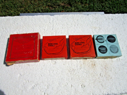 (4) VINTAGE BOXES OF HAWAIIAN GUITAR STRINGS,  2 GIBSON, EPIPIHONE, RICHENBACKER
