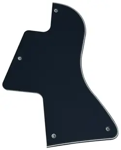 3 PLY GUITAR PICKGUARD FITS GIBSON LES PAUL SPECIAL-P90 STYLE,BLACK