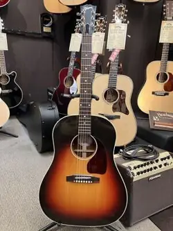 ACOUSTIC GUITAR GIBSON USA J-45 TRI-BURST VOS 2024 MANUFACTURE 23143162 & CASE
