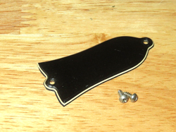 GIBSON 1969 BLACK 3 PLY TRUSS ROD COVER