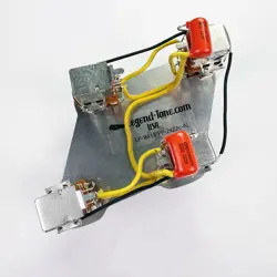 GIBSON LES PAUL JP (PAGE) WIRING HARNESS - PUSH/PULL KNOBS