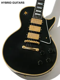 GIBSON CUSTOM SHOP 1957 LES PAUL CUSTOM REISSUE 3-PICKUP VOS EBONY 2024