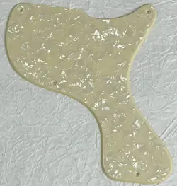 NEW GREAT-FOR GIBSON LES PAUL JUNIOR 1958 GUITAR PICKGUARD SCRATCH PLATE CREAM