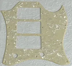 NEW GREAT-FOR CUSTOM GIBSON SG STANDARD STYLE 3 PICKUP GUITAR PICKGUARD CREAM