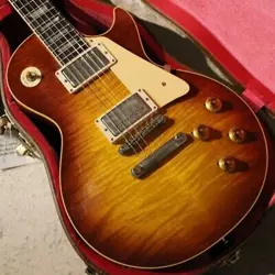 GIBSON CUSTOM SHOP JET BLACK FINGERBOARD! MURPHY LAB 1959 LES PAUL REISSUE LIGHT