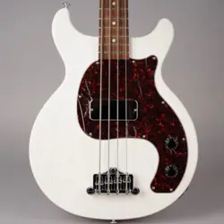GIBSON LES PAUL TRIBUTE DC BASS - 2019 - WORN TV WHITE
