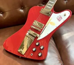 EPIPHONE INSPIRED BY GIBSON CUSTOM SHOP 1963 FIREBIRD EMBER RED #24041526135 4.1