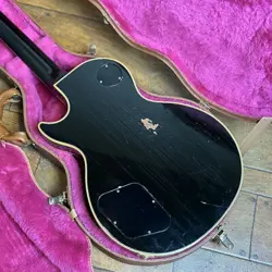 GIBSON LES PAUL CUSTOM EBONY 1989 WINTER PREPARATION SAFE DELIVERY FROM JAPAN