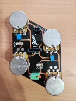 GIBSON LES PAUL TRIBUTE - POT CONTROL BOARD  CTS QUICK CONNECT
