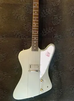 EPIPHONE INSPIRED BY GIBSON 1963 FIREBIRD I SILVER MIST MINT CONDITION