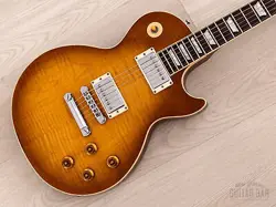 1992 GIBSON LES PAUL STANDARD PLUS AAA FLAME TOP HONEY BURST 100% ORIGINAL W/...