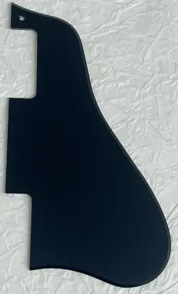 NEW GREAT-FOR GIBSON ES-335 SHORT STYLE GUITAR PICKGUARD 1 PLY ACRYLIC BLACK