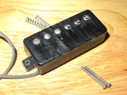 GIBSON 1974 BLACK SG SPECIAL MINI HUMBUCKER BRIDGE PICKUP