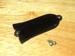 GIBSON 1974 BLACK 1 PLY TRUSS ROD COVER